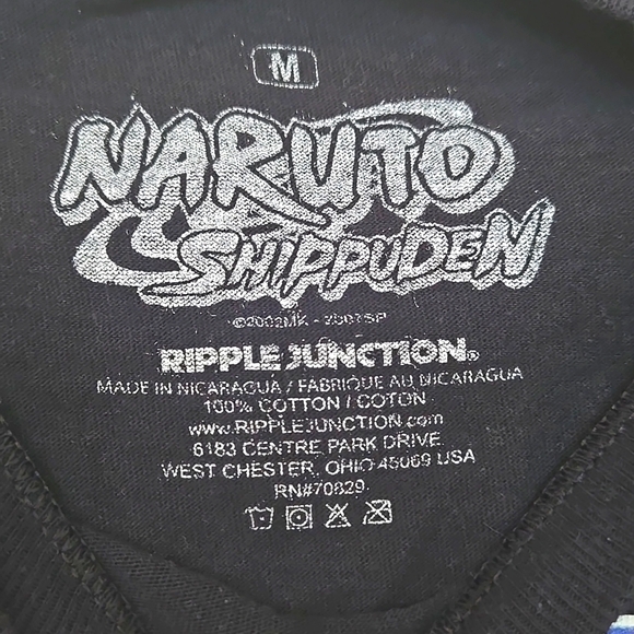 Naruto Shippuden Sasuke Itachi Graphic Design T-Shirt - Picture 4 of 4